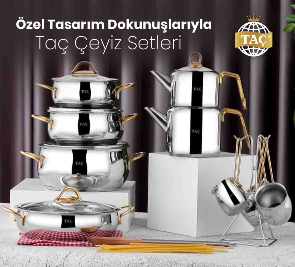 Özel Tasarım - Yeni Çeyiz Setleri Modelleri -Taç